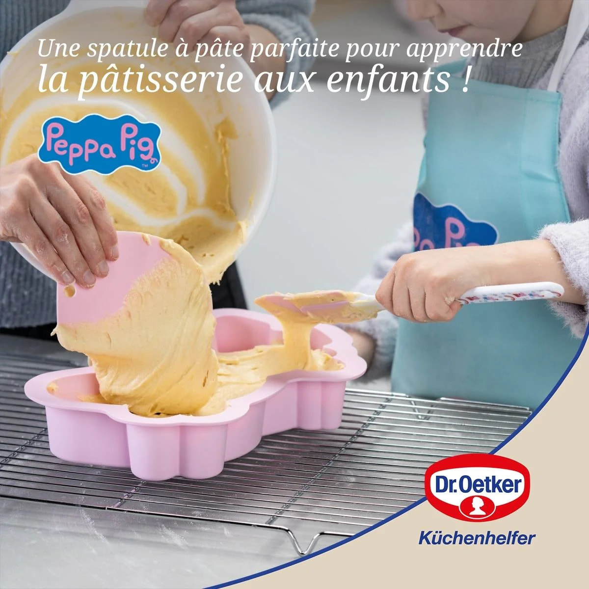Corne à pâtisserie pour cuisiner avec les enfants Dr. Oetker Peppa Pig