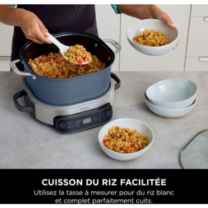 Cuiseur riz NINJA Foodi MC1101EU 6 L, 8 modes de cuisson