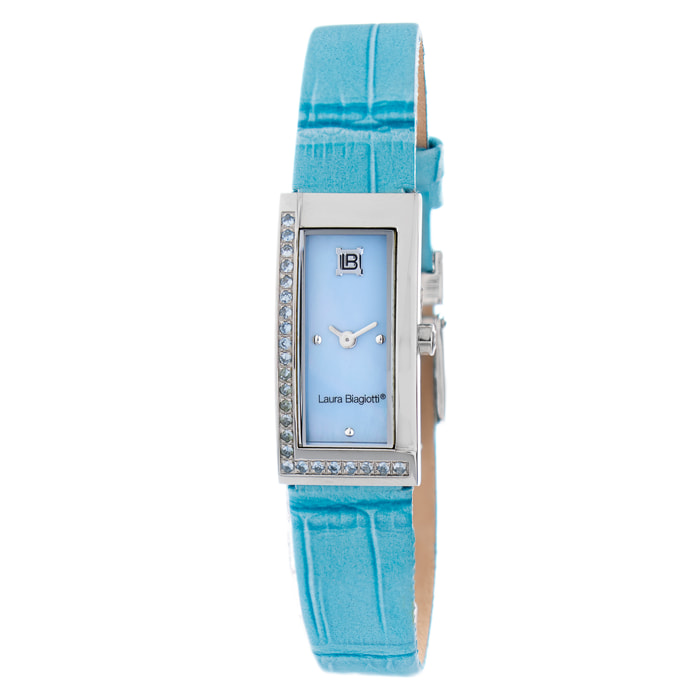 Reloj Laura Biagiotti LB0011S-02Z Mujer Analogico Cuarzo con Correa de Piel