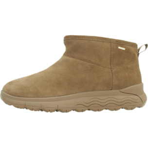 Botines Mujer de la marca GEOX  modelo D SPHERICA 4X4 MARRON CLARO