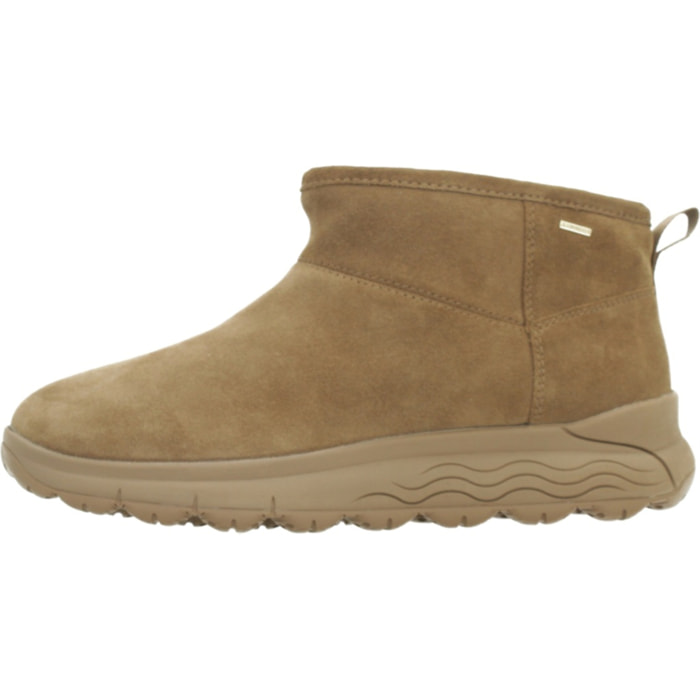 Botines Mujer de la marca GEOX  modelo D SPHERICA 4X4 MARRON CLARO