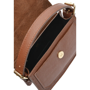 Borsa a spalla Anna Luchini Marrone