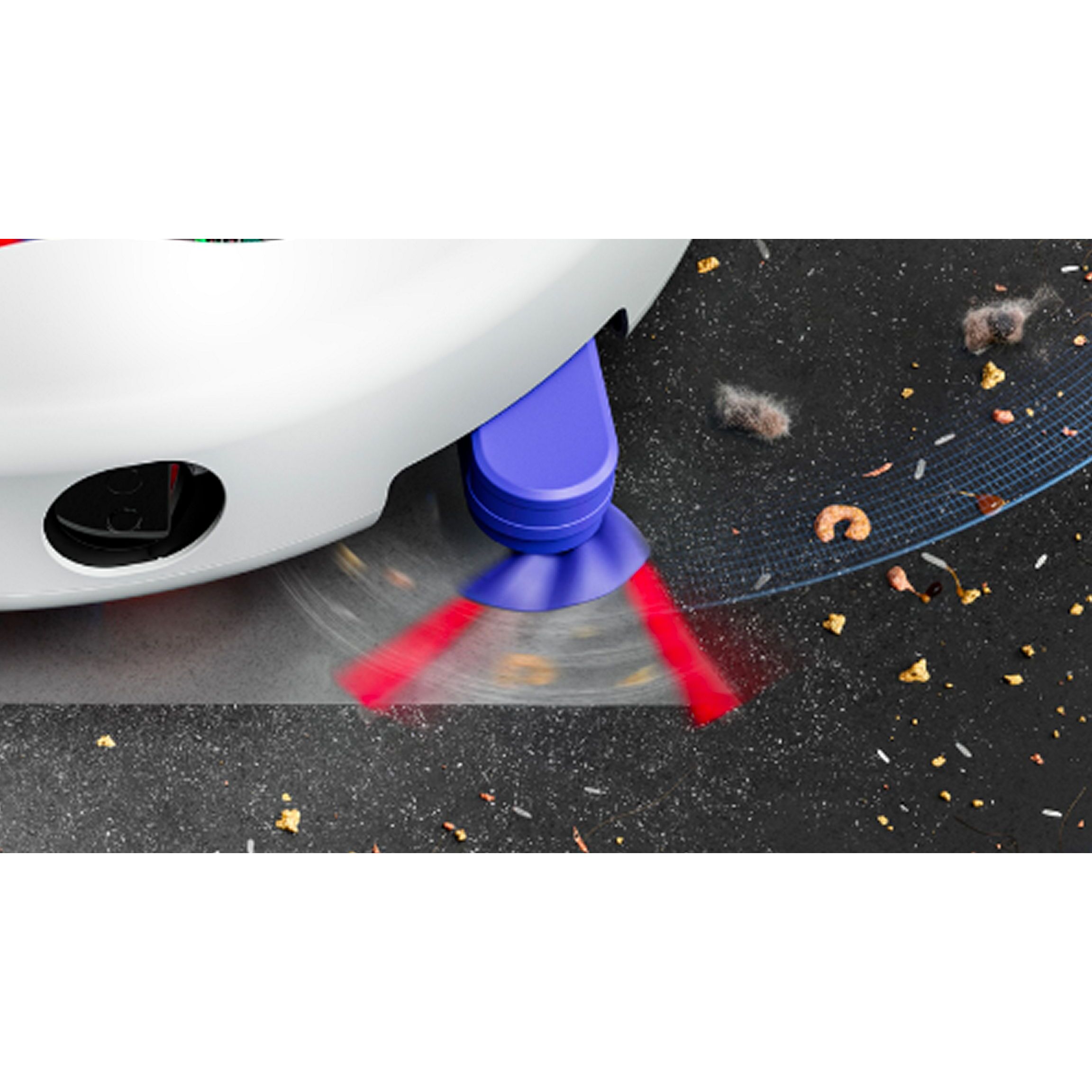 Robot aspirateur laveur Dyson R2 Nurovi™ Wash+Dry (gris pâle/bleu vinca)