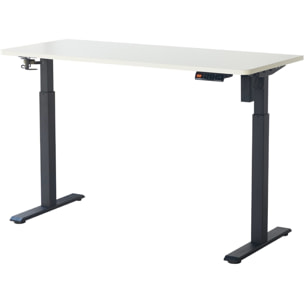 Bureau assis-debout électrique réglable avec ports USB - UP&DOWN