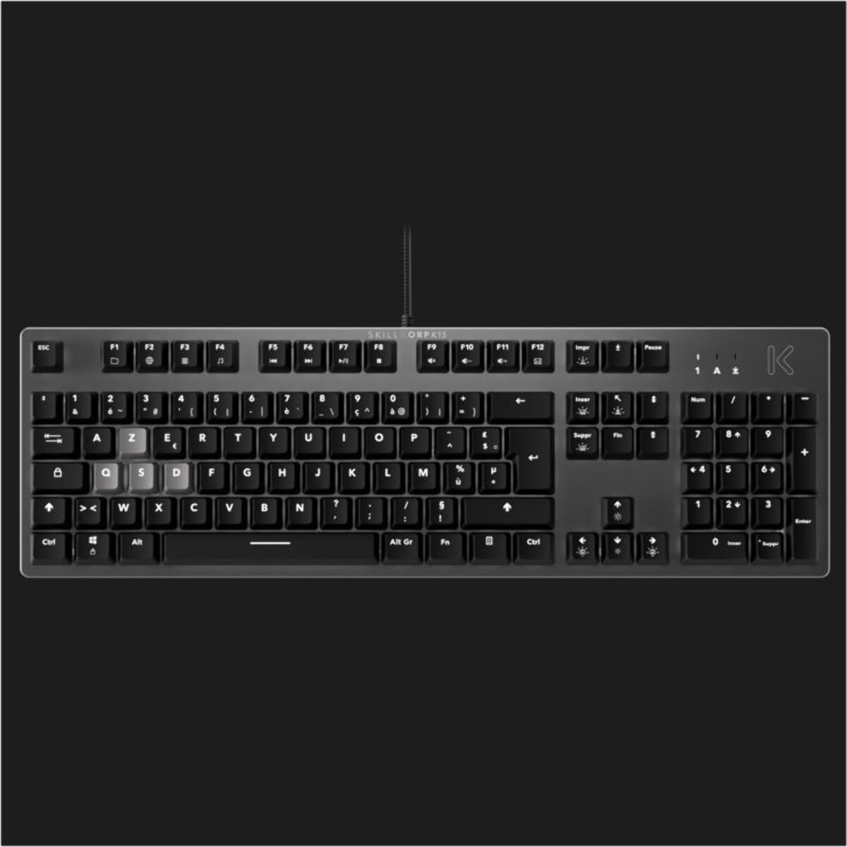 Clavier gamer SKILLKORP K15 NOIR Progress