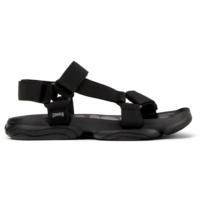 Sandalias - CAMPER Karst Sandal - Negro - Textil técnico