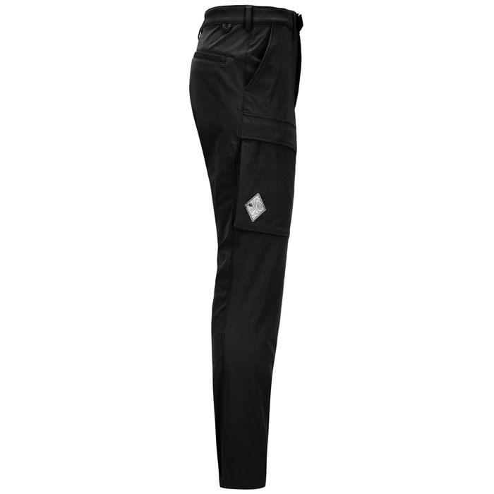 Kappa - Pantalones Hombre Negro - 3CENTO 308