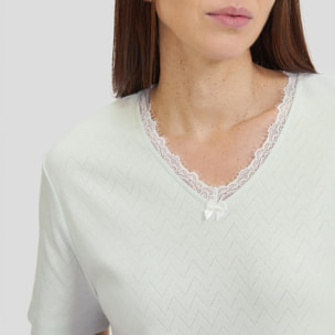 Camisón largo Verde