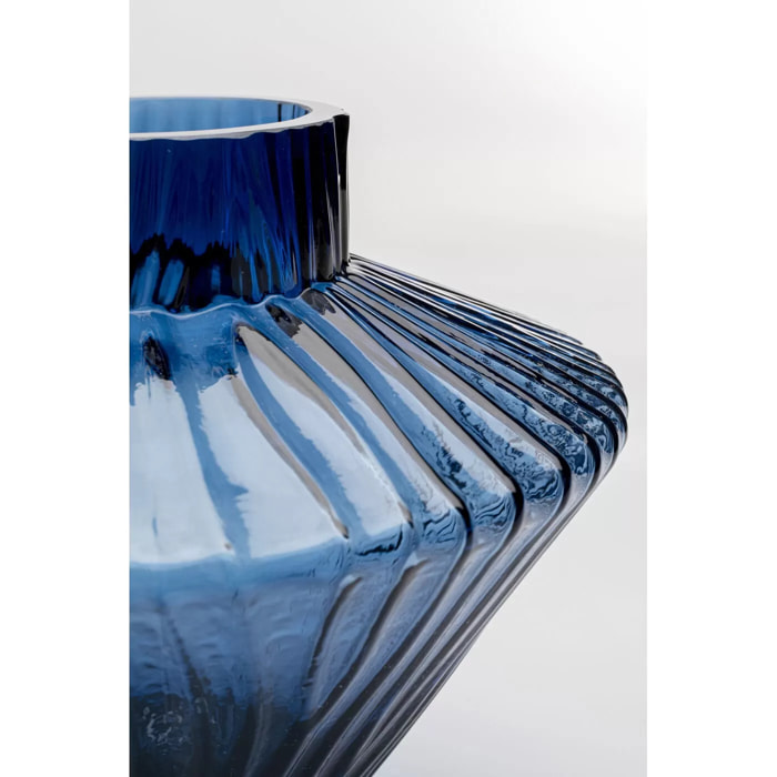 Vase Daphne bleu 20cm Kare Design