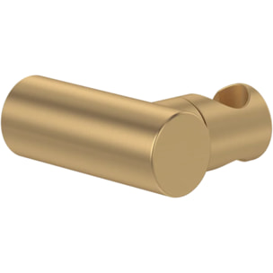 Support mural pour douchette avec raccordement Universal rond Brushed Gold