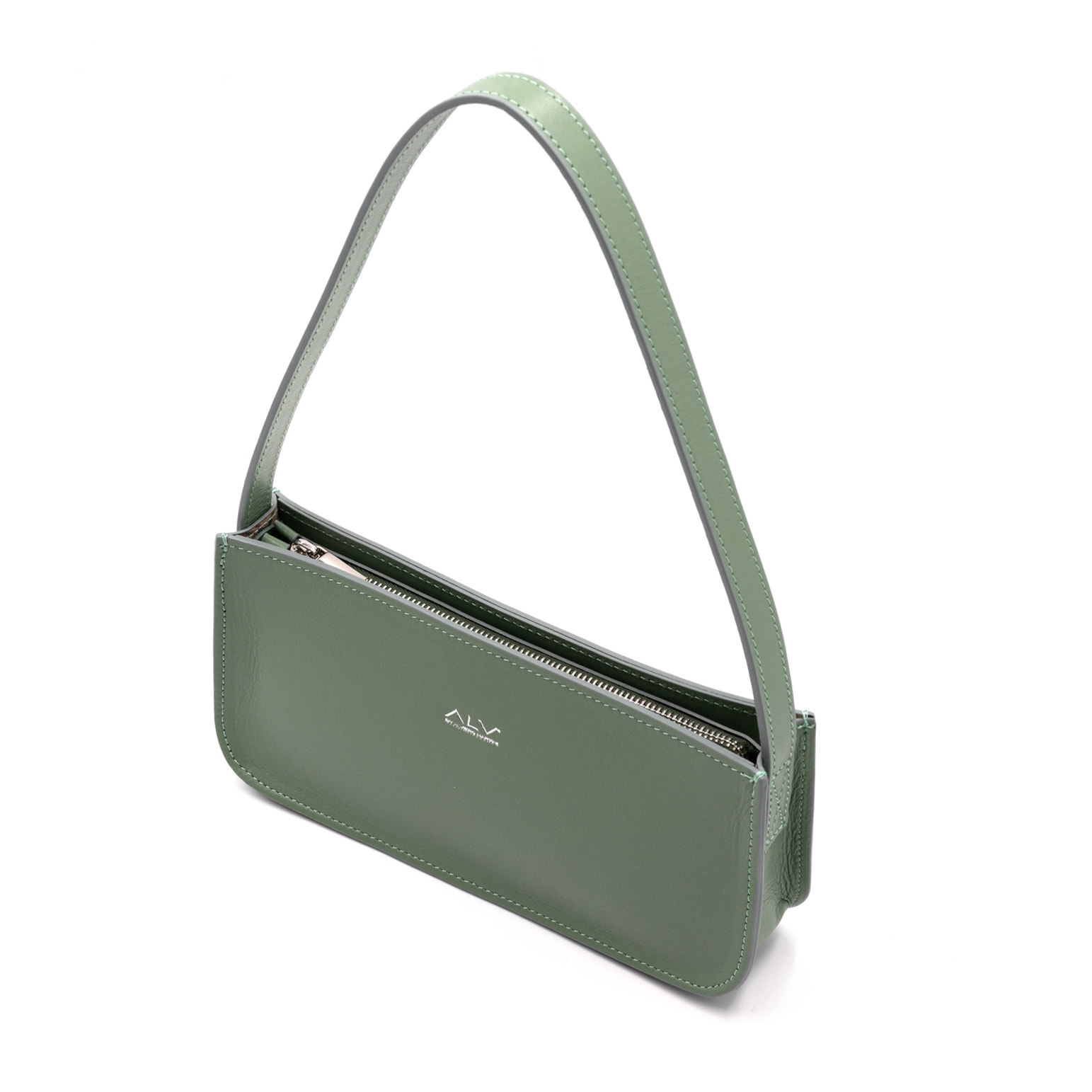 Borsa a spalla da donna - Modello Evelyn Lux - Vera pelle - 26.0 x 12.0 x 6.0 cm