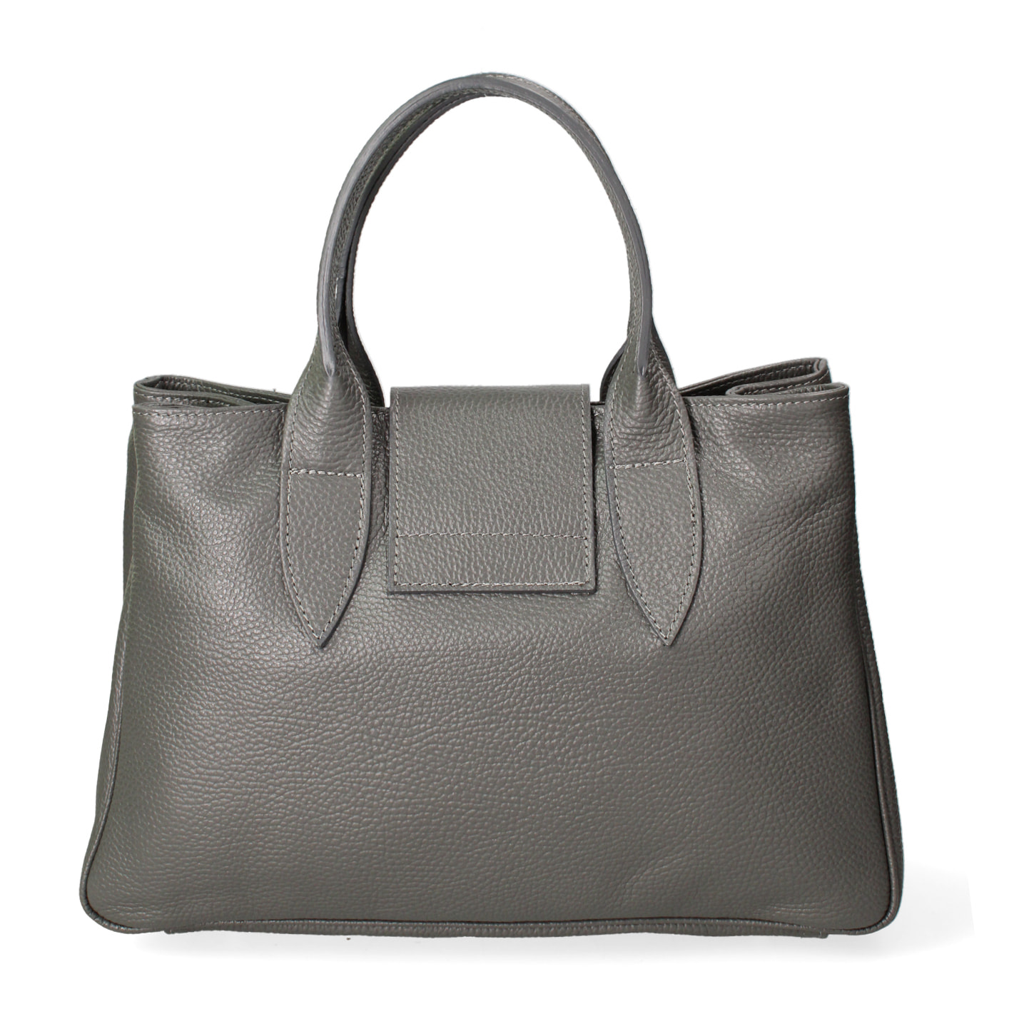 Borsa a mano da donna In Vera pelle Made in Italy 35x23x13 cm