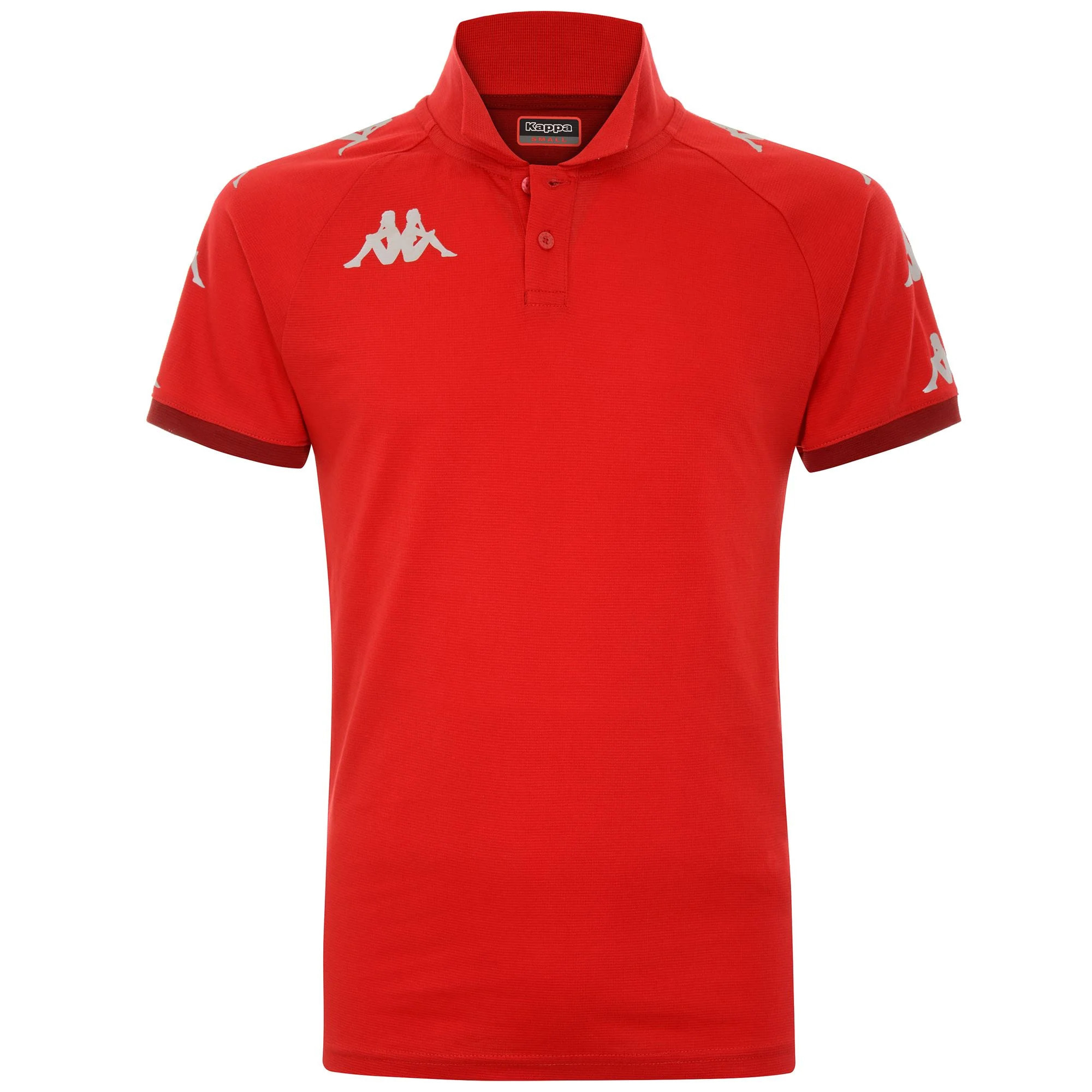 Polo Shirts Kappa Uomo KAPPA4SOCCER CALDES Rosso