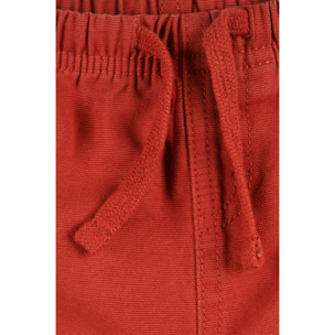 Pantaloni Da Bambino Con Tasche Arancioni