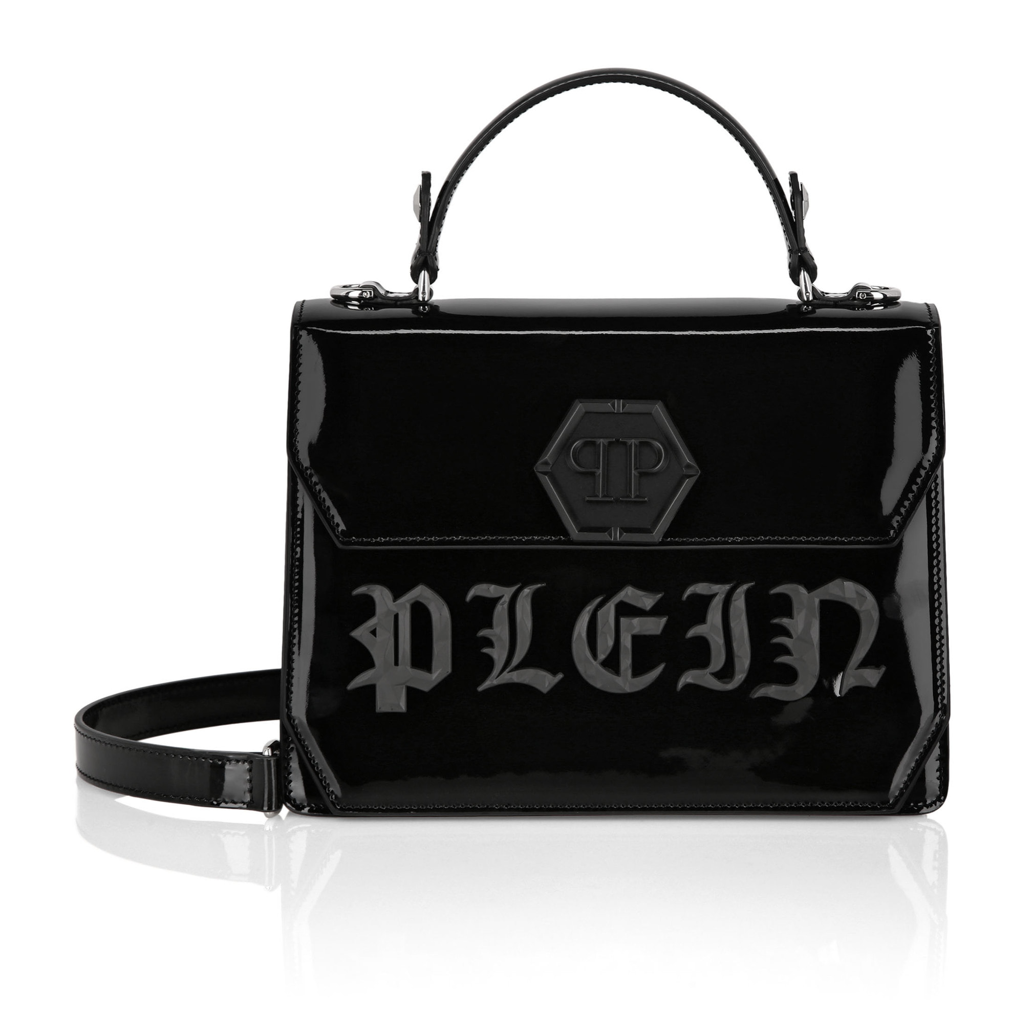 PHILIPP PLEIN Handle Bag GOTHIC PLEIN