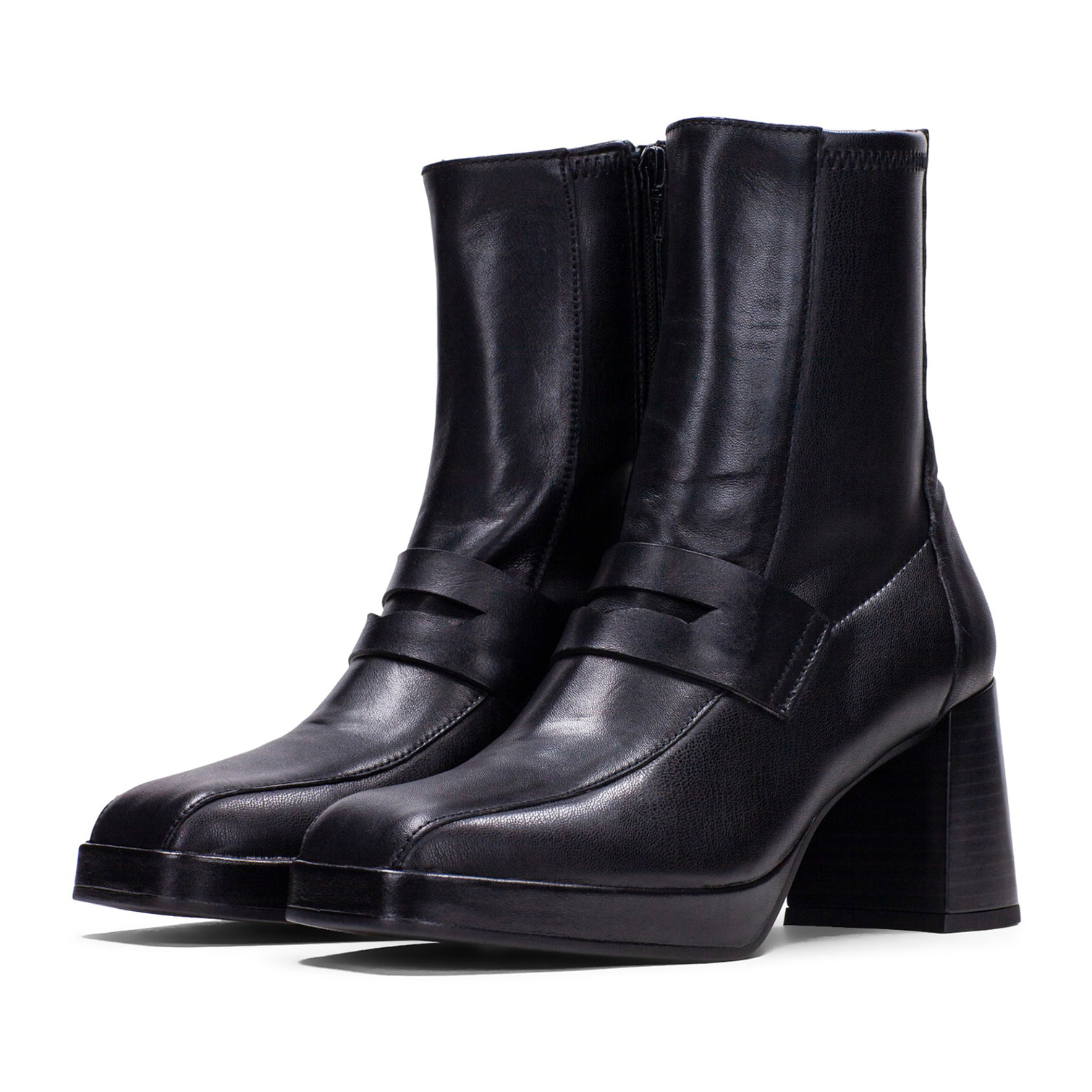 Botin Natalie Negro 7 cm