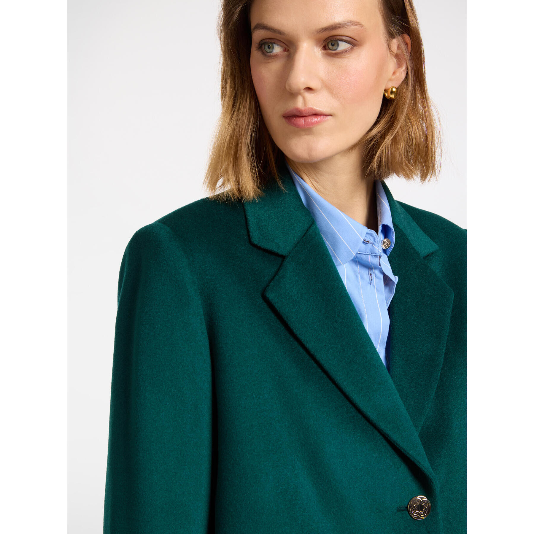 Elena Mirò - Cappotto in lana - Verde