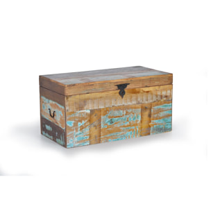 Baúl - madera reciclada - 40x80x40cm