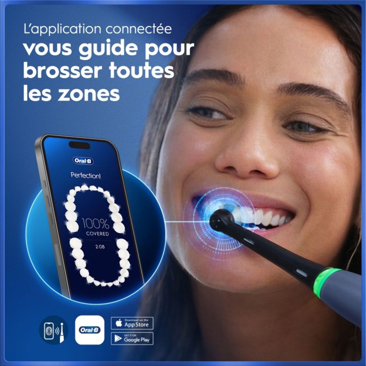 Brosse à dents électrique ORAL-B iO5s Series Ocean Blue