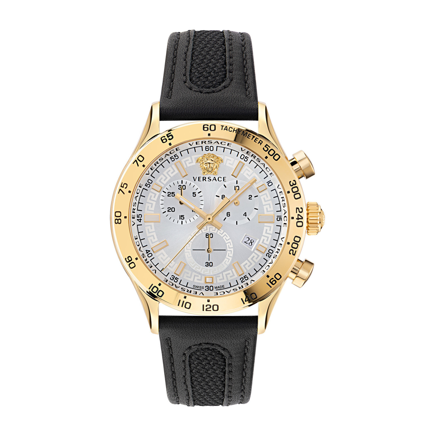Reloj Versace VE2U00222 Hombre Analogico Cuarzo con Correa de Cuero