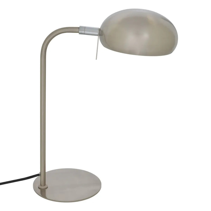 Lampe Maona arc H.38cm argent