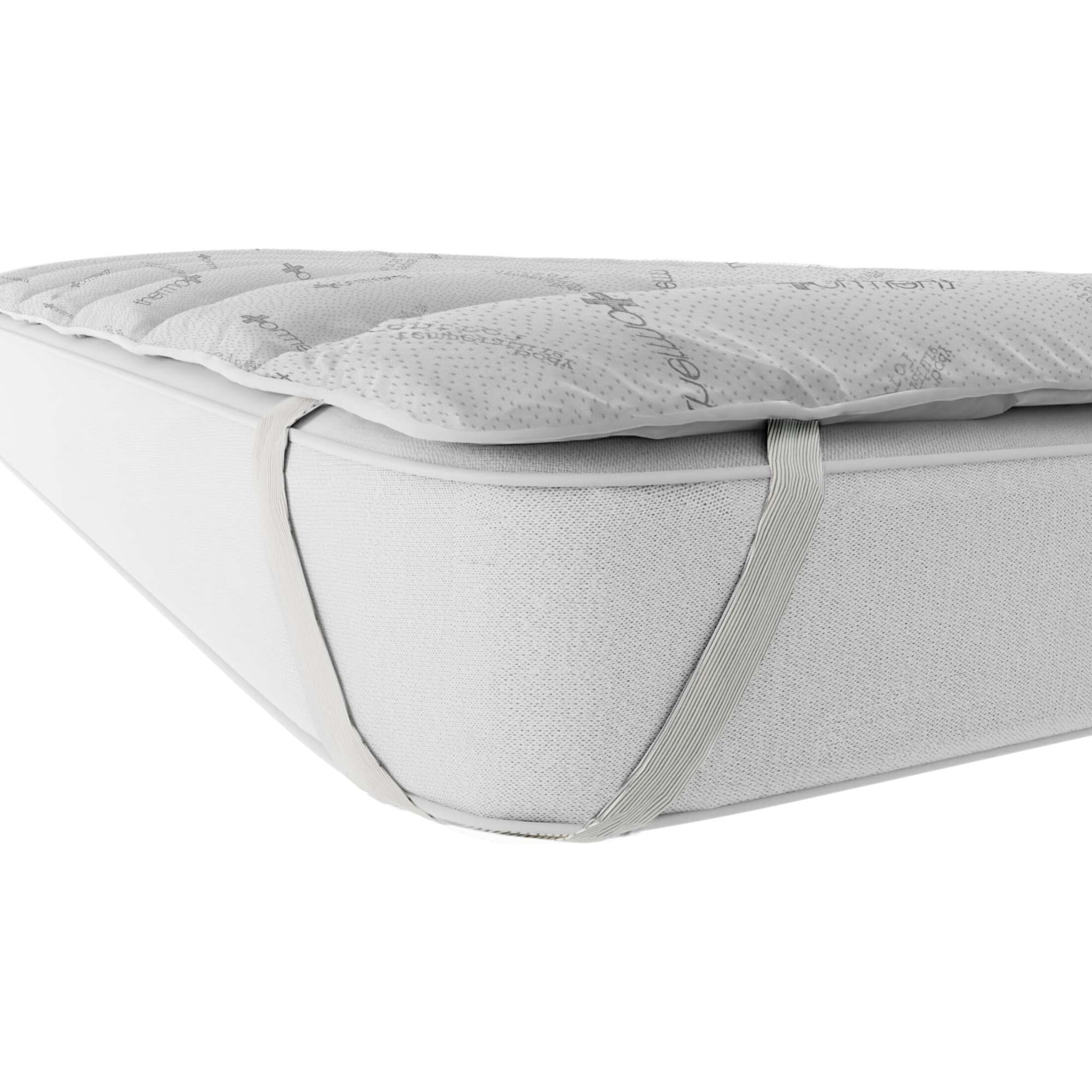 TOPPER TRAPUNTATO THERMOCONTROL CON ELASTICI - Made in Italy