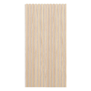 Panneau décoratif mural Colva beige fond gris 120x60cm