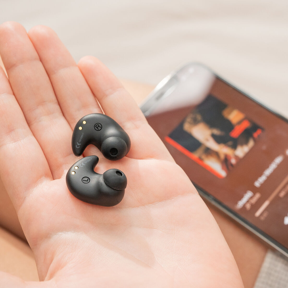 Mini Auriculares Invisibles para Dormir Sonighty InnovaGoods