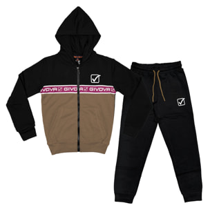 Tuta Bimbo GIVOVA 3 / 7 Anni Cotone Felpato Invernale