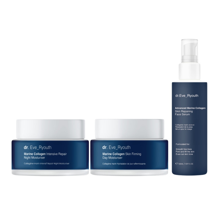 Kit completo de cuidado con colágeno marino avanzado