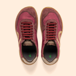 Zapatos N5435A MULTI MATERIAL MULTI WINE/OROEL color Multi wine