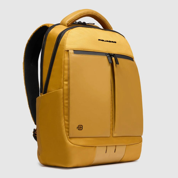 Piquadro Zaino porta pc 14 in tessuto riciclato