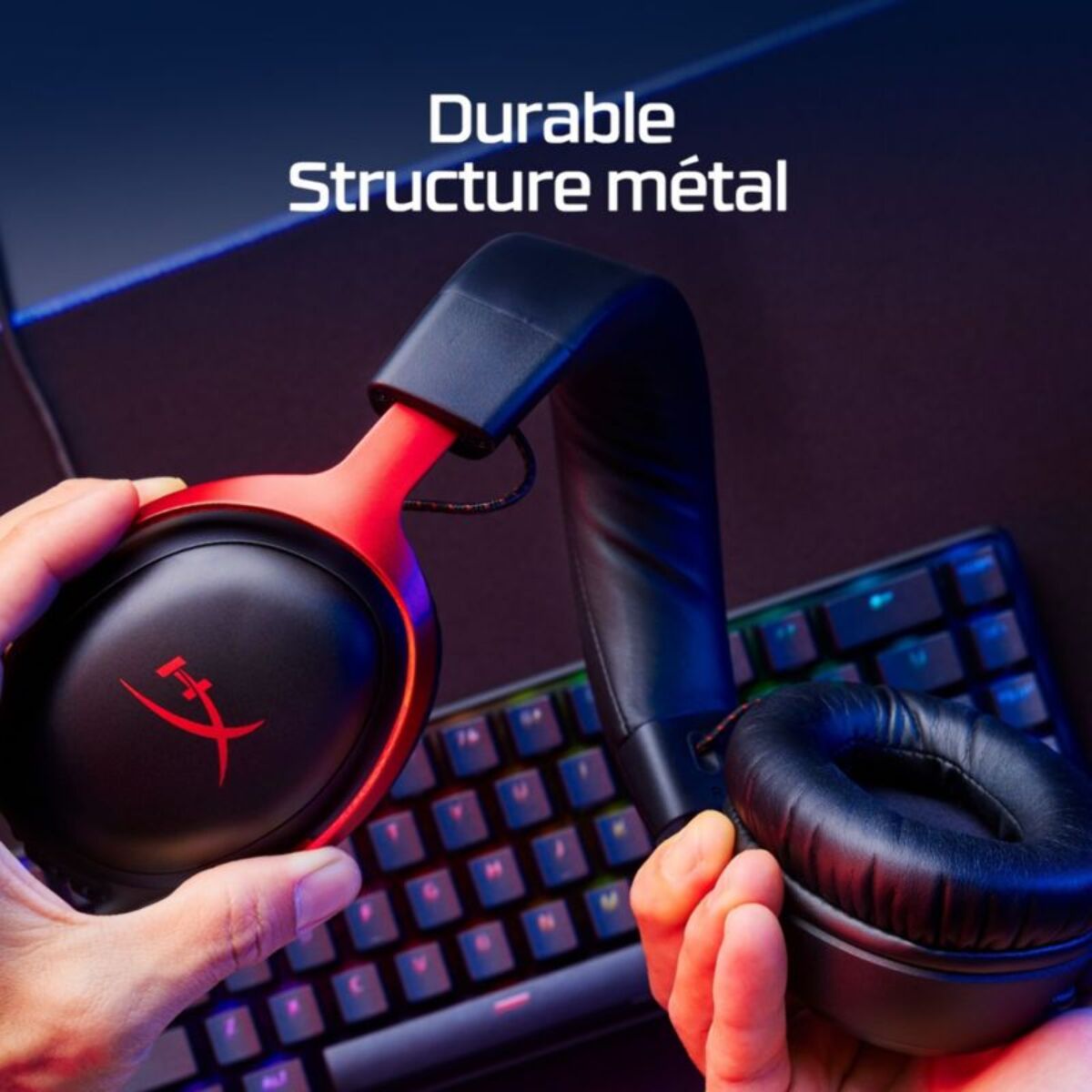 Casque gamer HYPERX Cloud III BLK-ED GAM HS