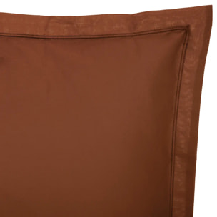 Taie d'oreiller "Carina" coton 50x70cm rose terracotta