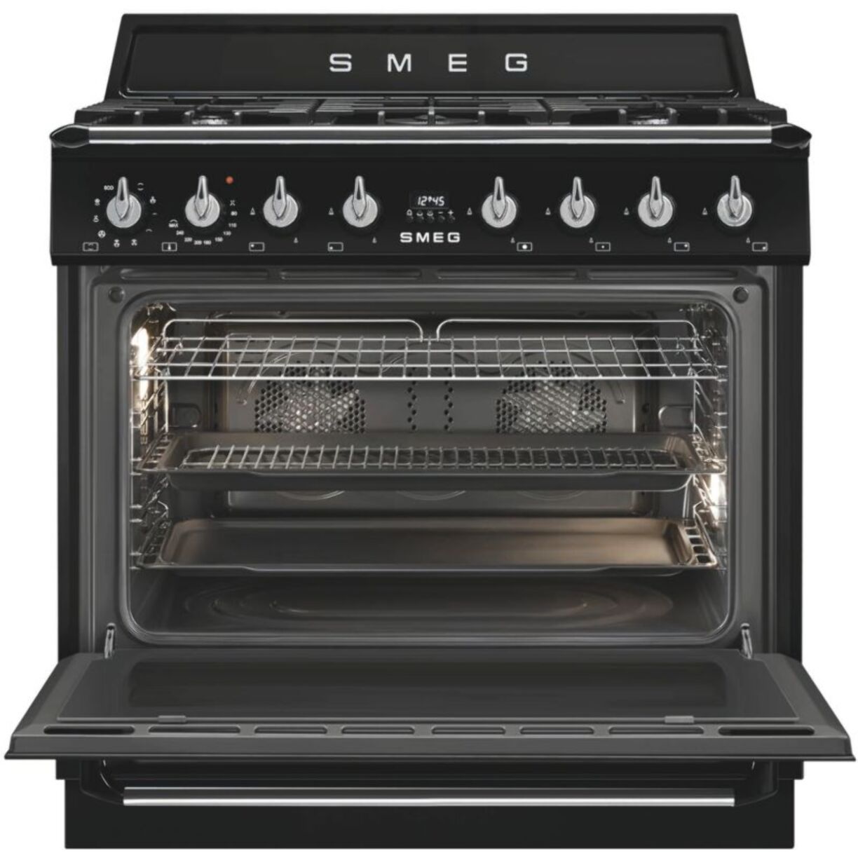 Piano de cuisson gaz SMEG TR90GMBL