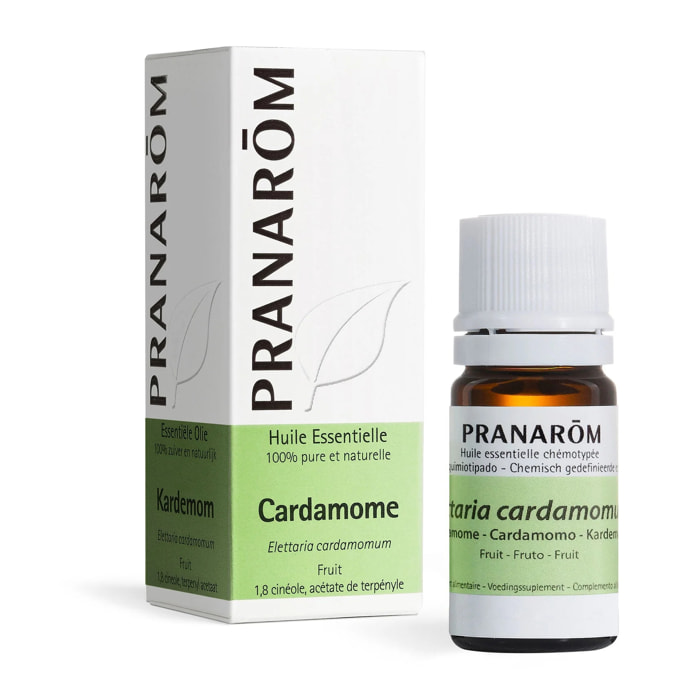 Pranarom - Huile Essentielle de Cardamome - 5 ml
