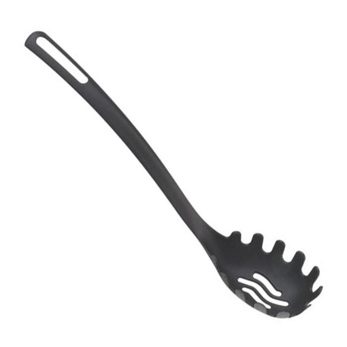 servidor de pasta en color negro 30,3x9,5cm