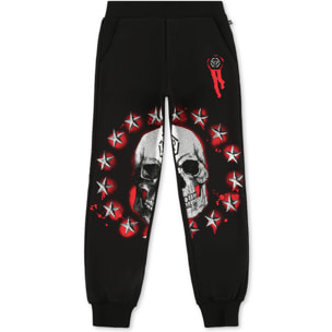 PHILIPP PLEIN Jogging Trousers Stars and skull