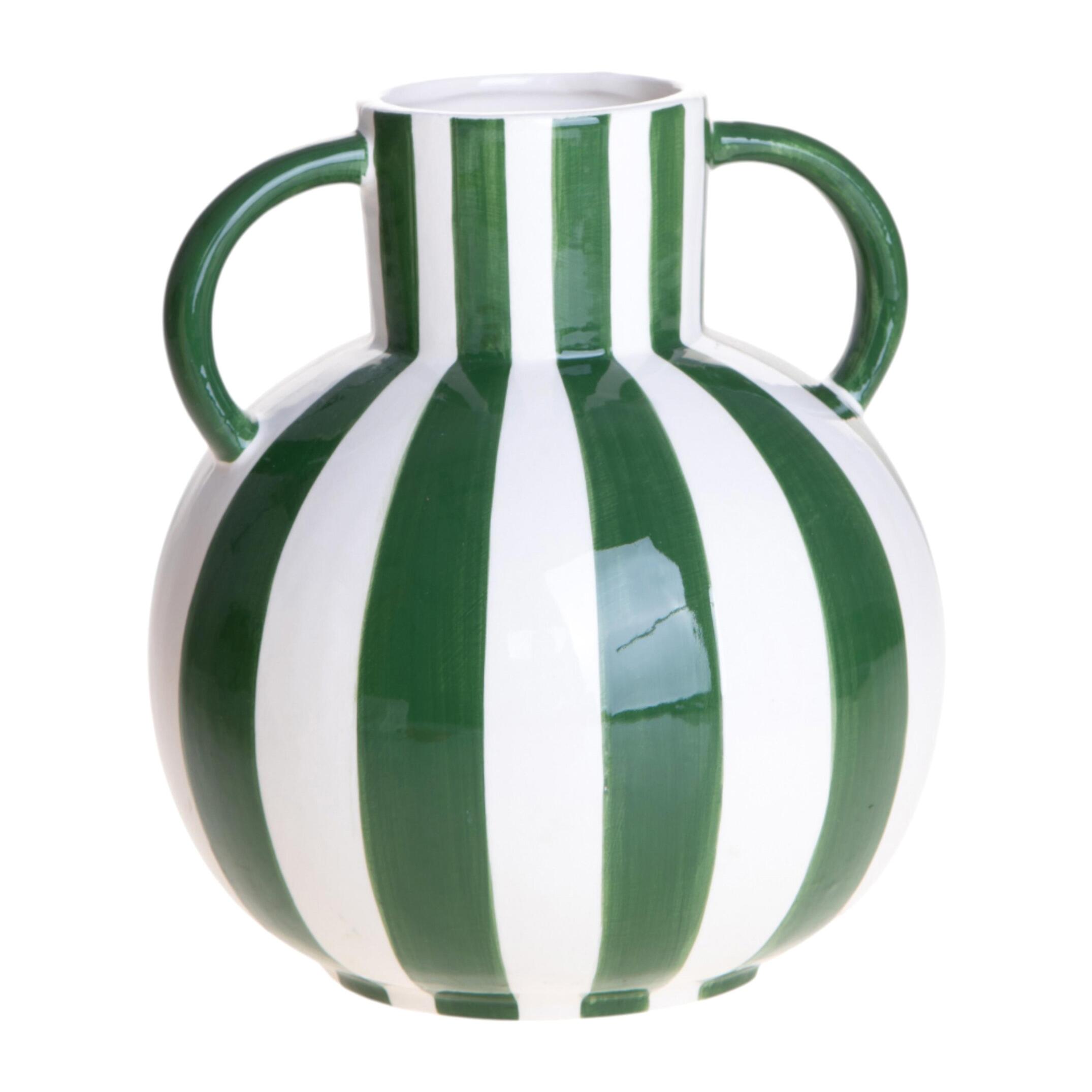 Vaso righe - 18xH20x18cm - Pezzi 3 - Bianchi Dino SpA