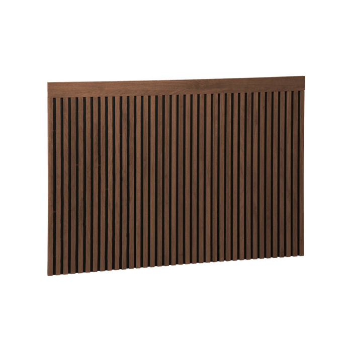 Tête de lit décor bois tasseaux décoratifs 140cm  HEDDO