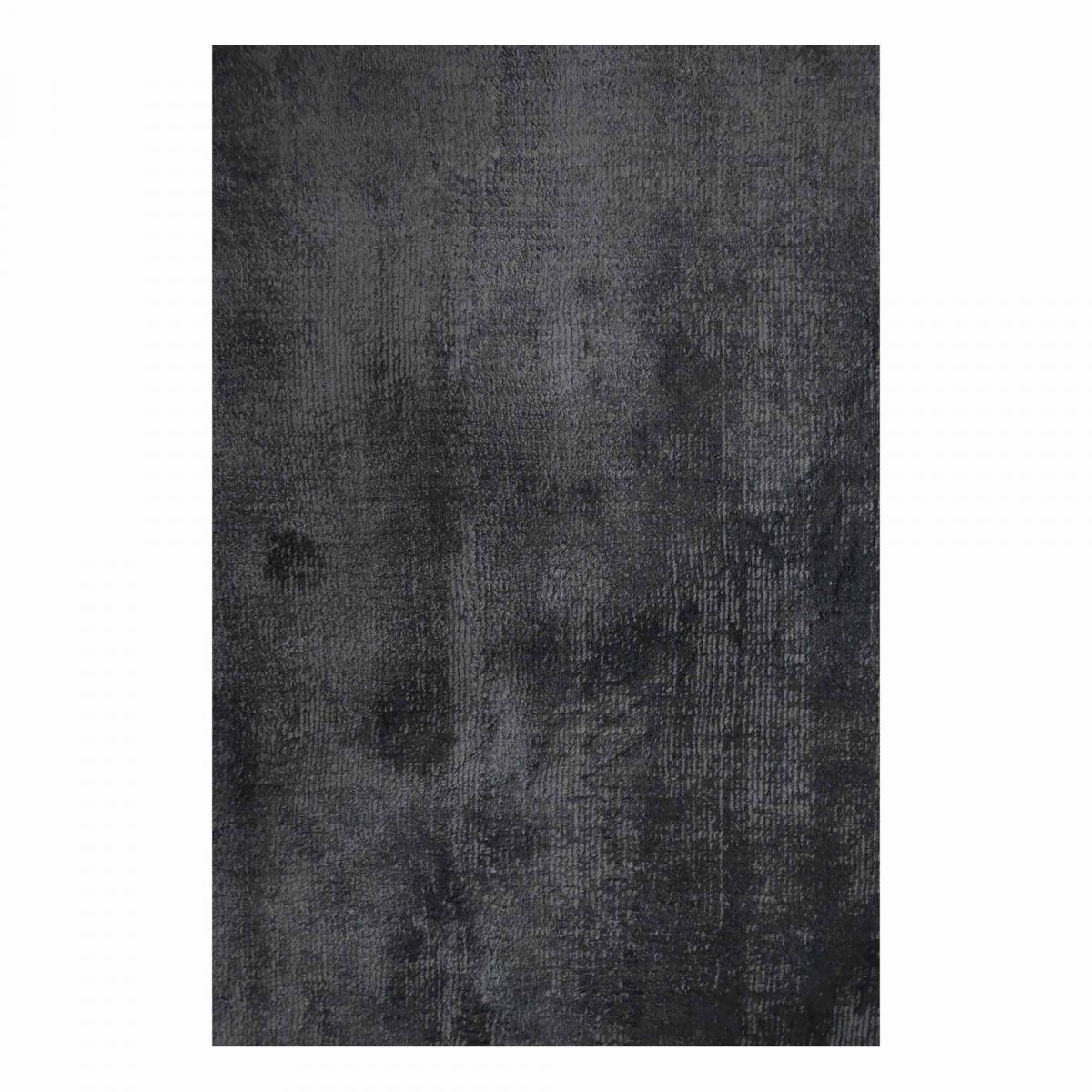 Tapis artisanal doux et soyeux tufté main en viscose