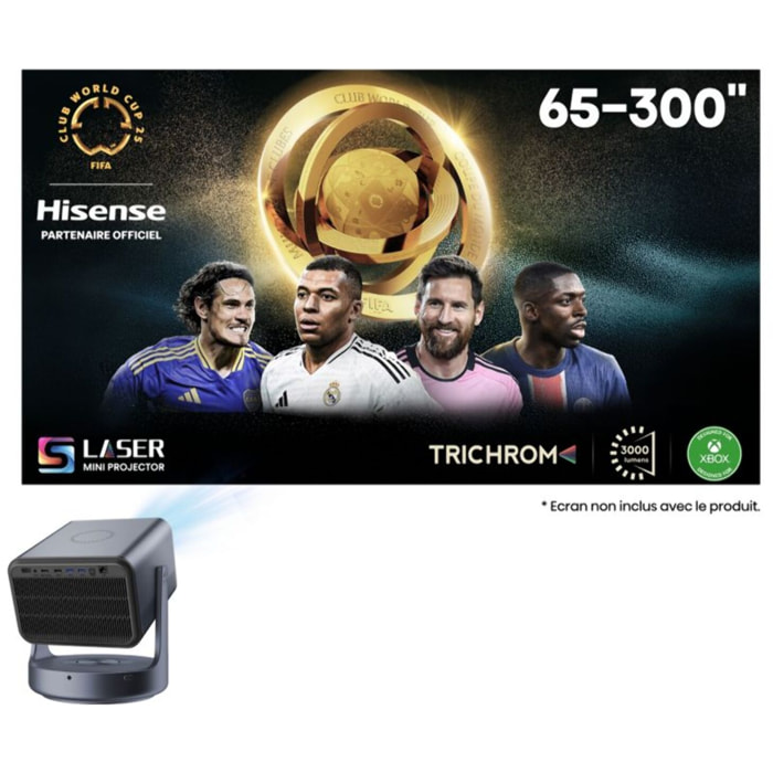 Vidéoprojecteur home cinéma HISENSE Laser TV Trichroma C2 Ultra 4K