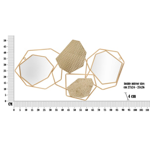 SPECCHIO STONE CM 91X4X52