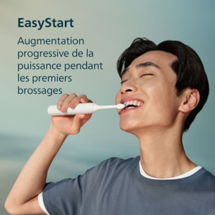 Brosse à dents électrique PHILIPS HX4022/01 Serie 2100 Blanche