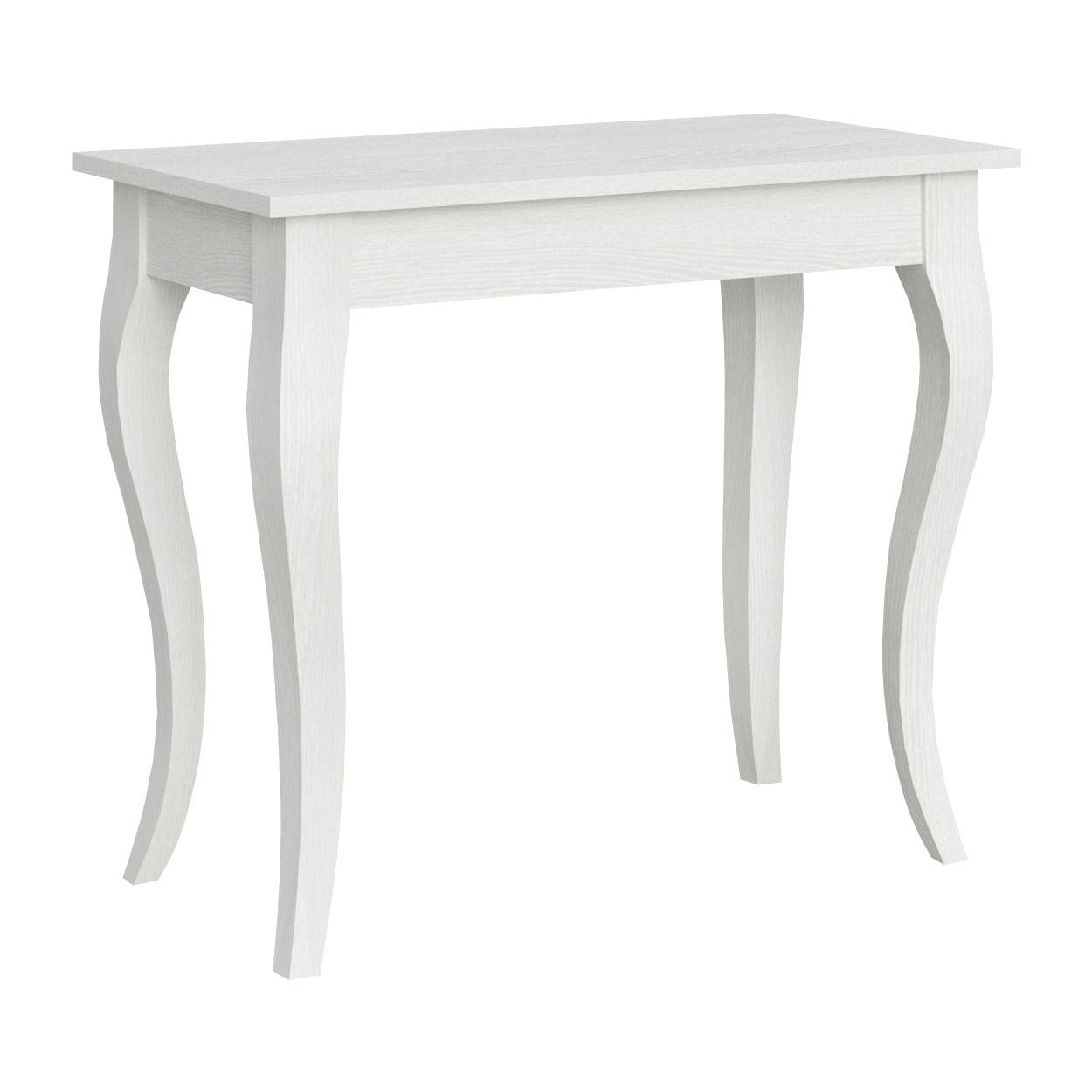 Console extensible 90x48/308 cm Olanda Frêne Blanc