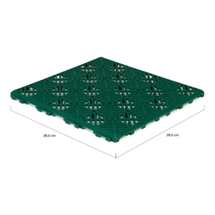 Caillebotis vert - Lot de 5