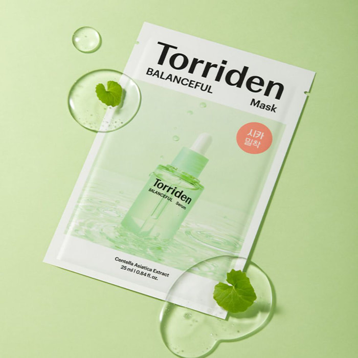 Balanceful - Masque en Tissu Équilibrant à l'Extrait de Centella Asiatica