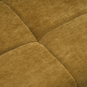 Canapé convertible 3 places en tissu chenille - PAVIA