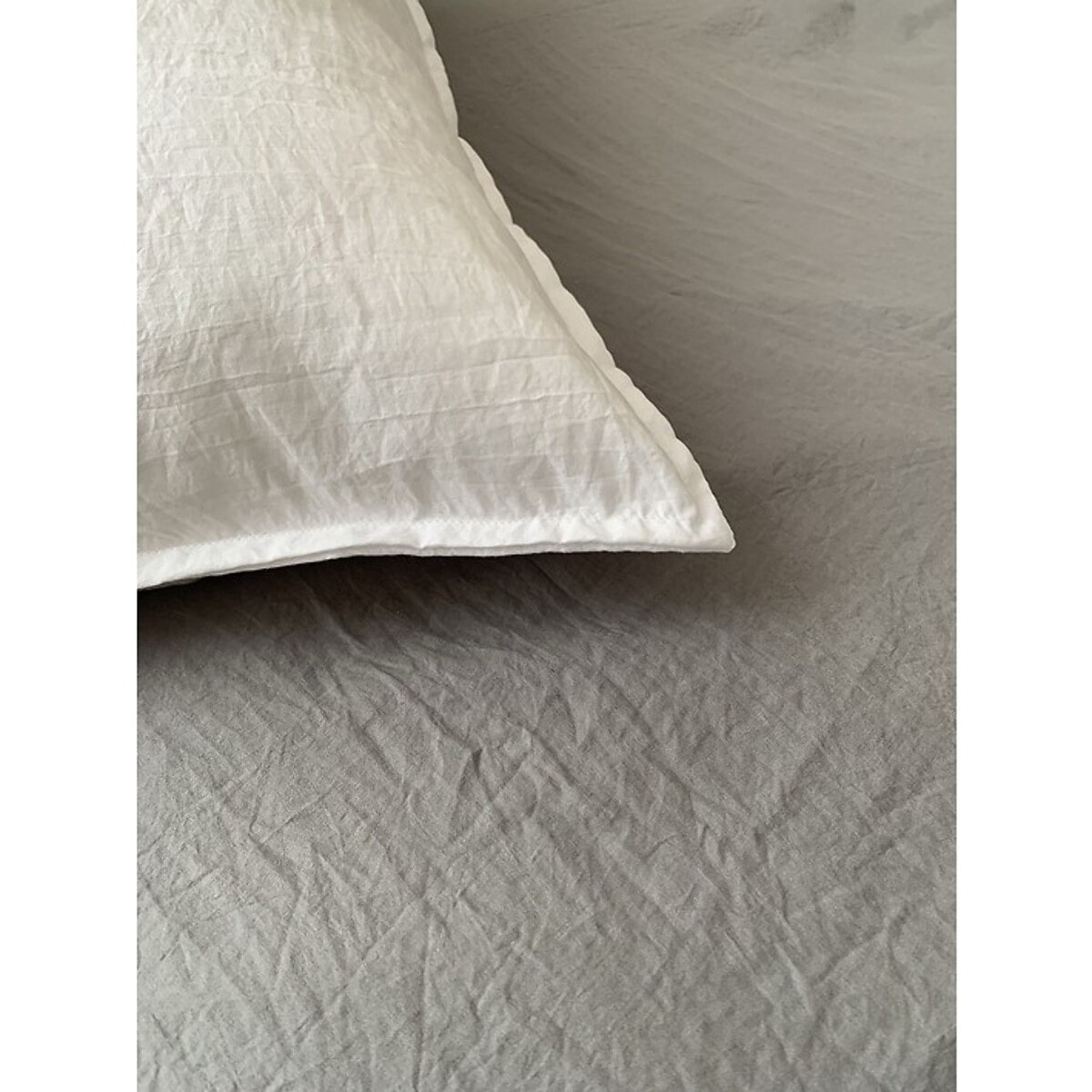 Parure Microfibre Lavee Blanc