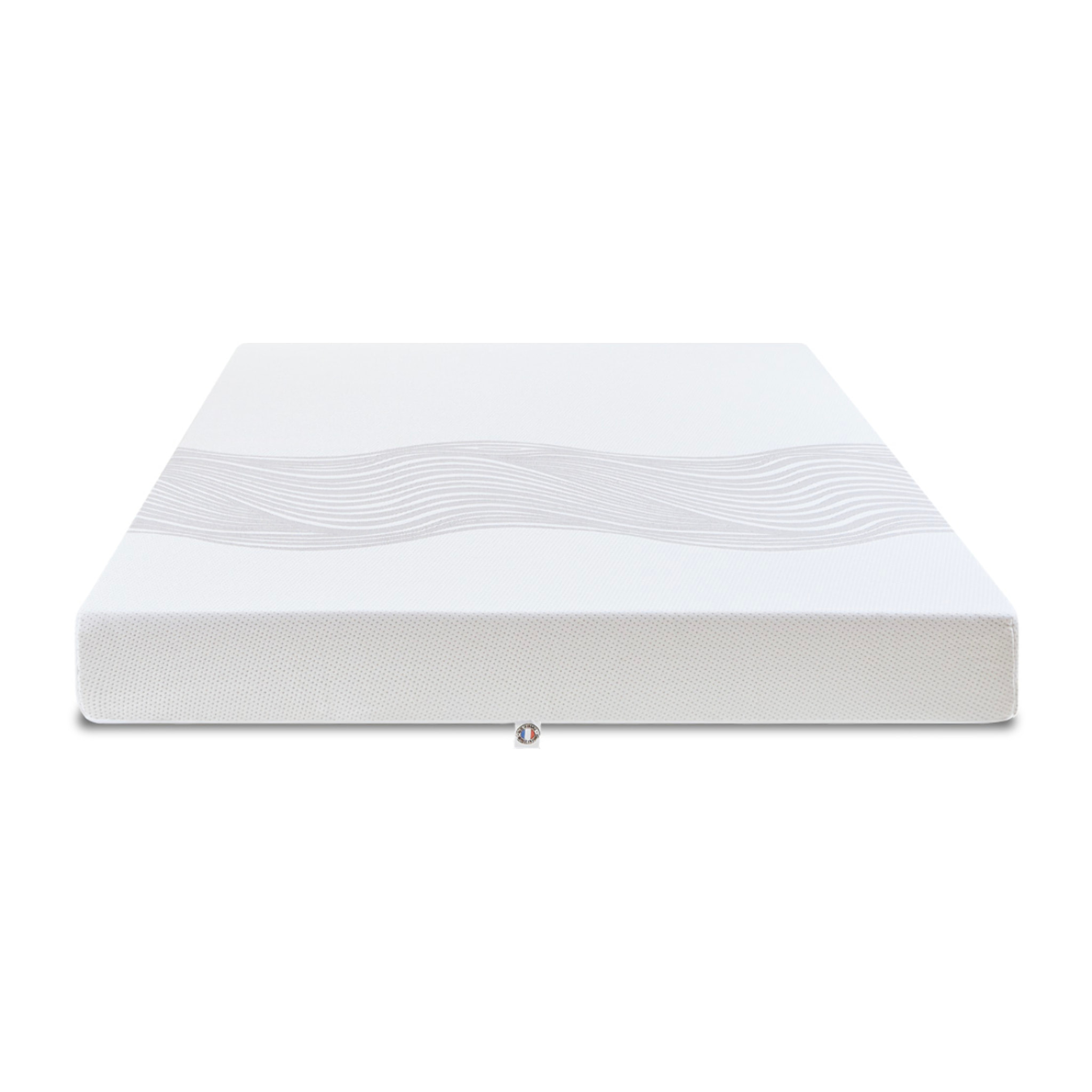 Matelas Sensitive, 21 cm, Mémoire de Forme, Soutien Ferme, Déhoussable, Fabrication Française
